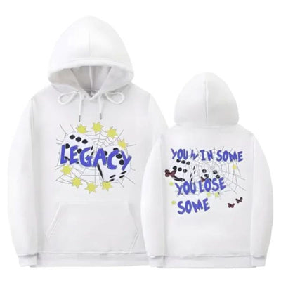 Sp5der Double Sided Print Hoodies