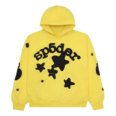 Sp5der Hoodie Yellow