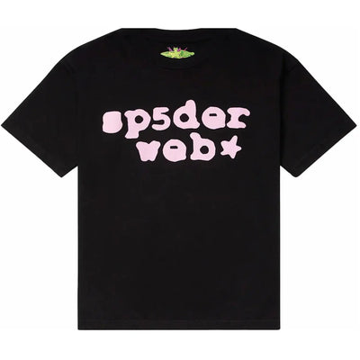 Sp5der Web Tee Black/Pink